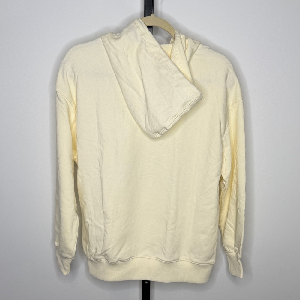 Leopard Print Logo Cream Hoodie - Women - Picture 4 of 4